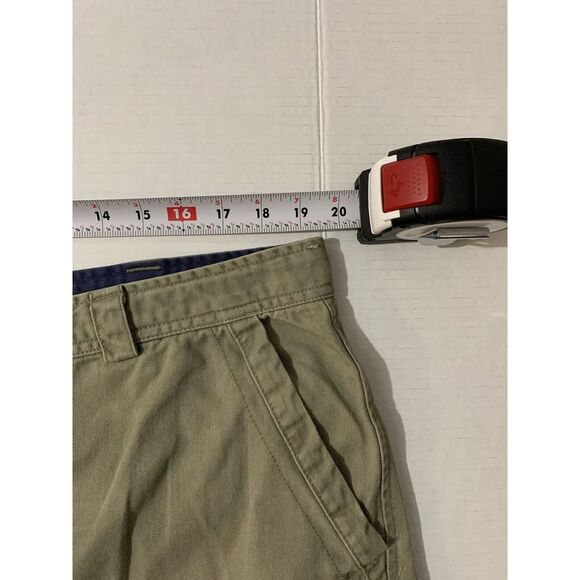 Adidas Cargo Pants Double Knee Men's XL Olive Loose Fit Wide Leg Skater Y2K 07' - Picture 13 of 16